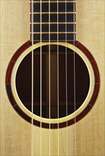 Close-up of classical guitar
