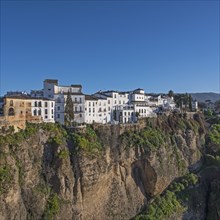 Spain, Ronda, Old town on cliff
