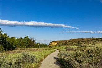 USA, Idaho, Boise, Scenic landscape with footpath
