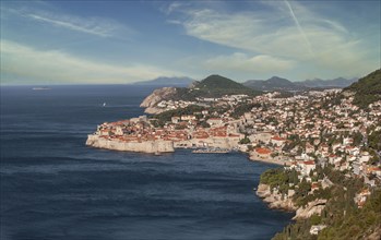 Croatia, Dubrovnik, Old town on waterfront