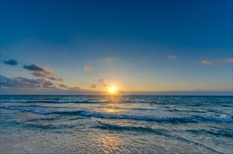 Sea at sunset