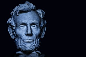 Head of Abraham Lincoln