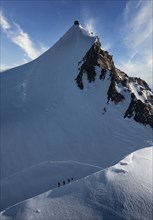 Majestic peak in Monte Rosa Massif