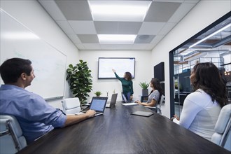 Business people meeting in office