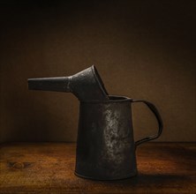Old metal jug