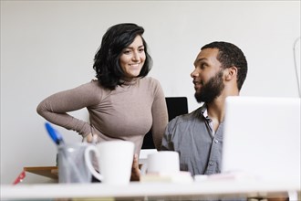 Man and woman in Small Business