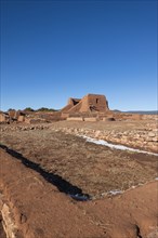 Spanish Mission Church ruins at Pecos National Historical Park