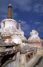 Stupa in Buddhist Lamayuru Monastery
