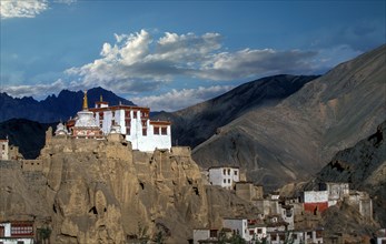 Buddhist Lamayuru Monastery in Himalayas