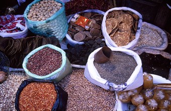 Spices in traditional market
