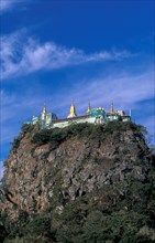 Buddhist Temple on top of Mount Popa