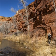 Woman hiking in Grand Staircase-Escalante National Monument