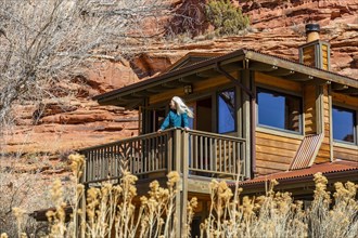 Single family home in canyon in Grand Staircase-Escalante National Monument