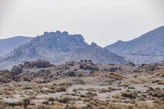 Rock Formations in Alabama Hills