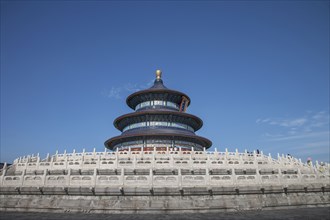 Heaven Temple tower under blue sky