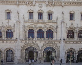 Ornate building facade