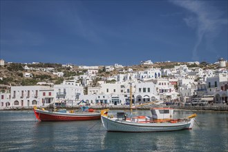 Mykonos waterfront and cityscape