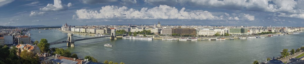 Panoramic view of waterfront