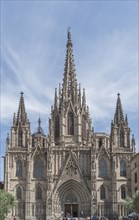 Towers on ornate church