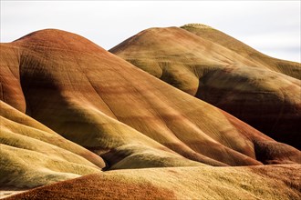 Desert hills in remote landscape