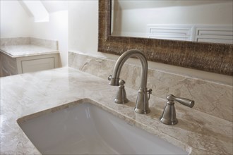 Sink in traditional bathroom