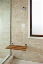 View of shower room at home