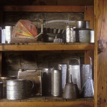 Vintage kitchen implements range from egg grader to graters
