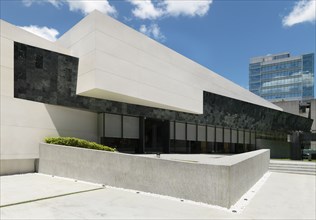 Front exterior modern building