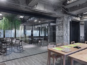 Conference room in modern office