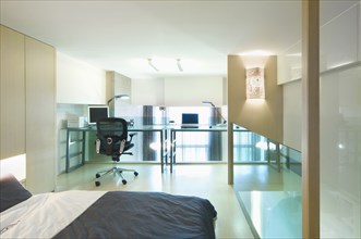 Bedroom in modern home