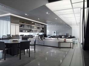 Interior view of a modern home