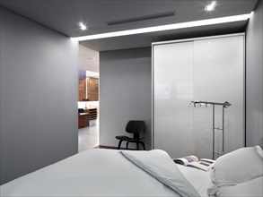 Simple modern bedroom