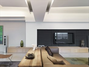 Living room in modern home