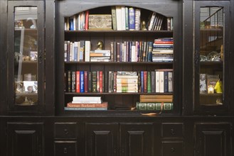 Dark Wood Bookshelf