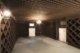 Large Empty Wine Cellar