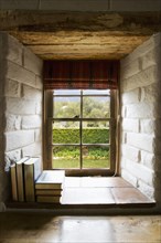 Spanish Style Window and Books