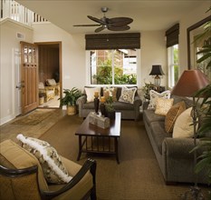 Contemporary Beach Style Living Room