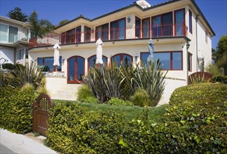 Front Exterior of California Coastal Home
