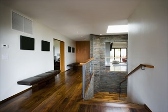 Modern House with Hardwood Floors