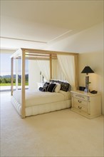 Interior of a large modern bedroom
