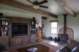 Western themed living room