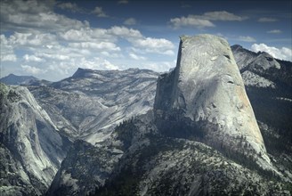 Boulder overlooking Yosemite