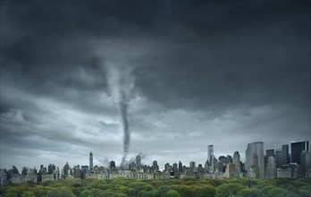 Tornado rolling through New York