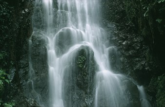 Waterfall close-up