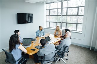 Business people in meeting