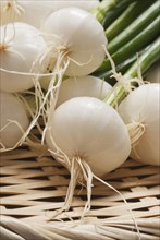 Close up of onions