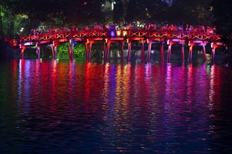 Colorful Vietnamese bridge