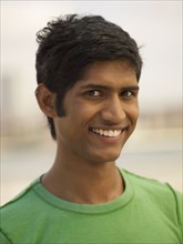 Confident Indian man smiling