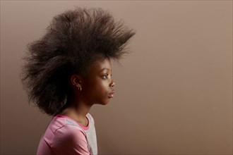 Jamaican girl with unusual hair