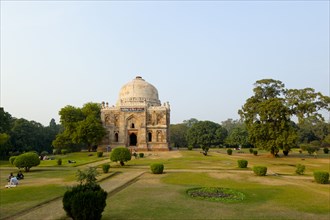Domed Sheesh Gumbad tomb and gardens